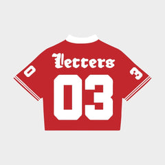 RED LETTERS - Just" a Jersey