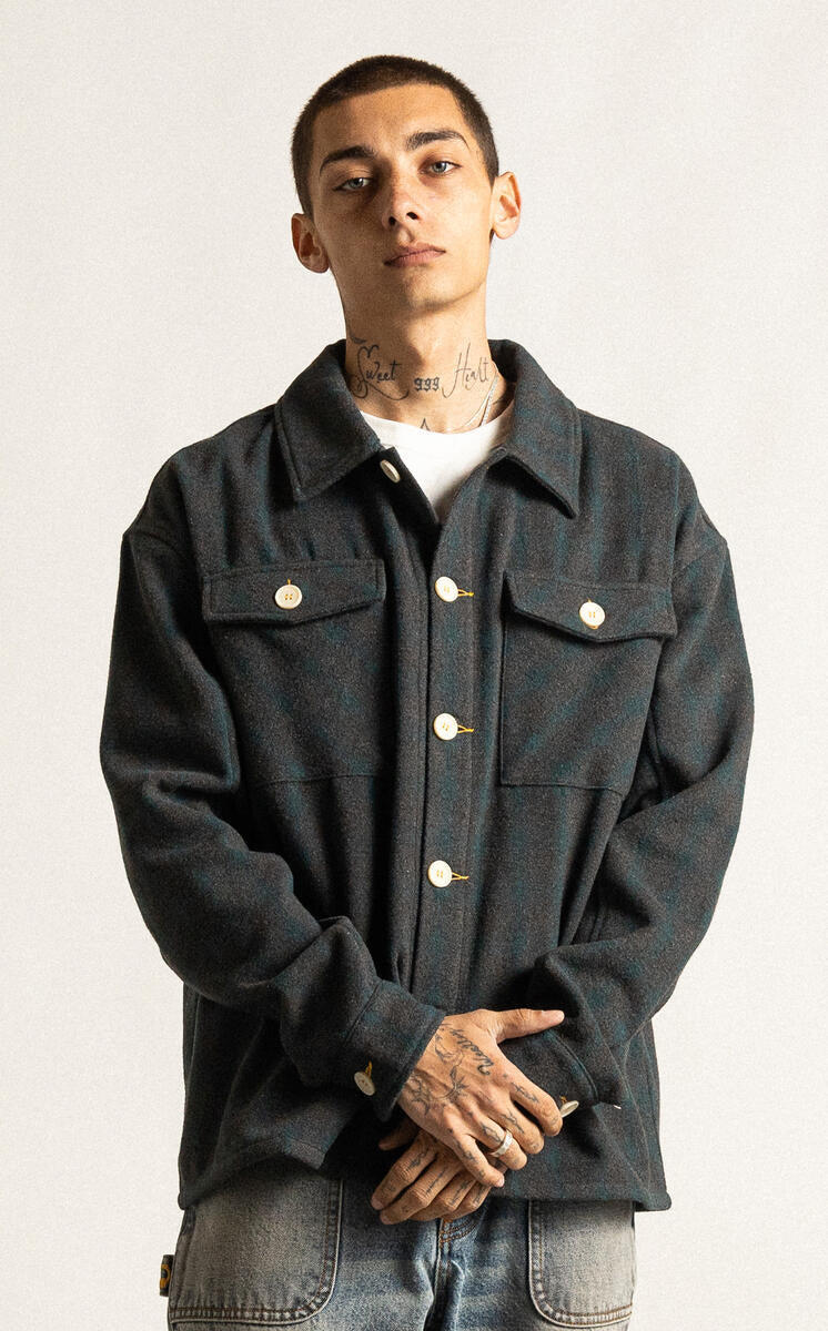 DSM - DSM Flannel - Grey Teal