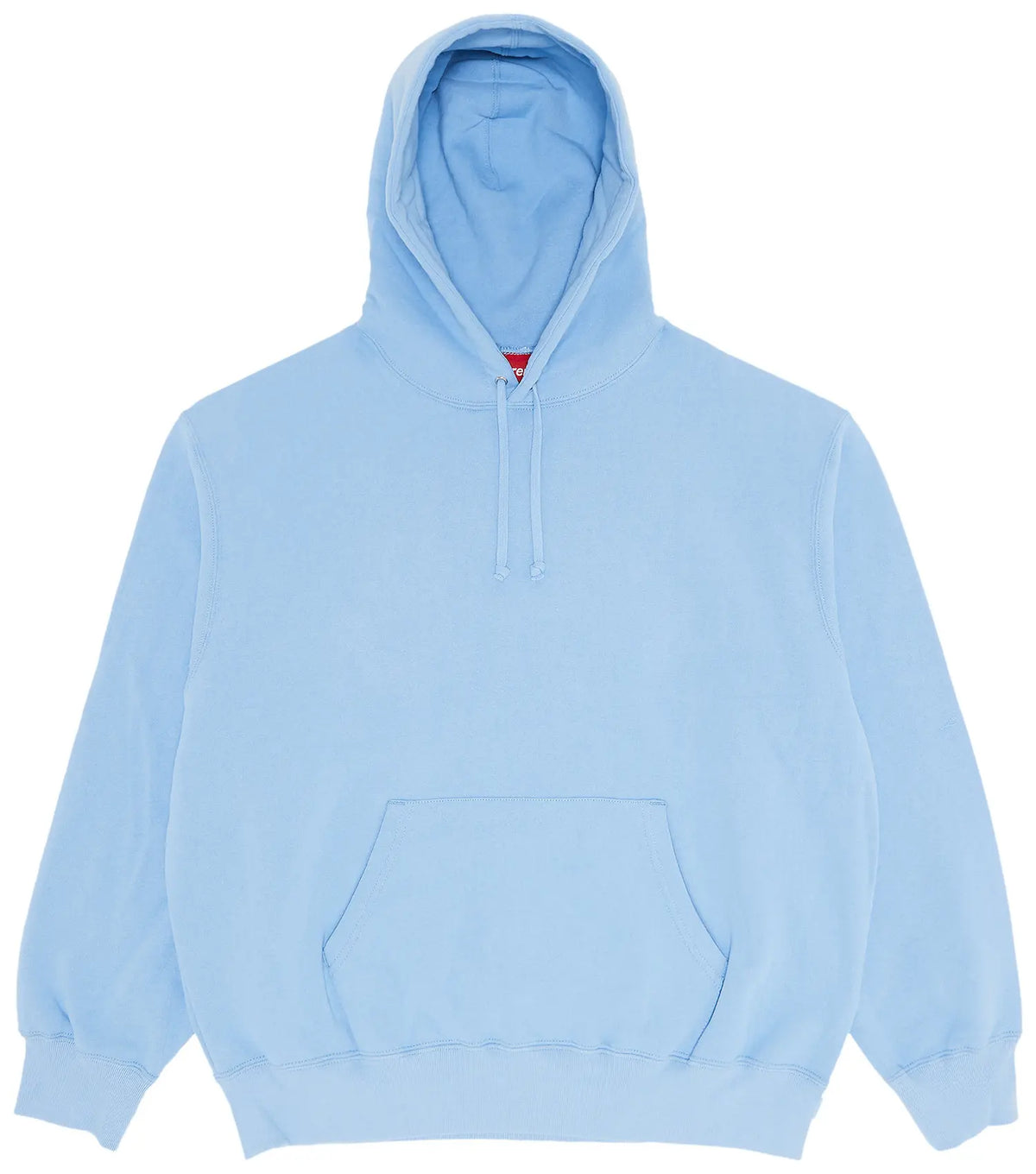 Supreme Satin Applique Hooded Sweatshirt (FW24) Light Blue (CJ)