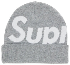 Supreme Big Logo Beanie (FW24) Ash Grey (CJ)