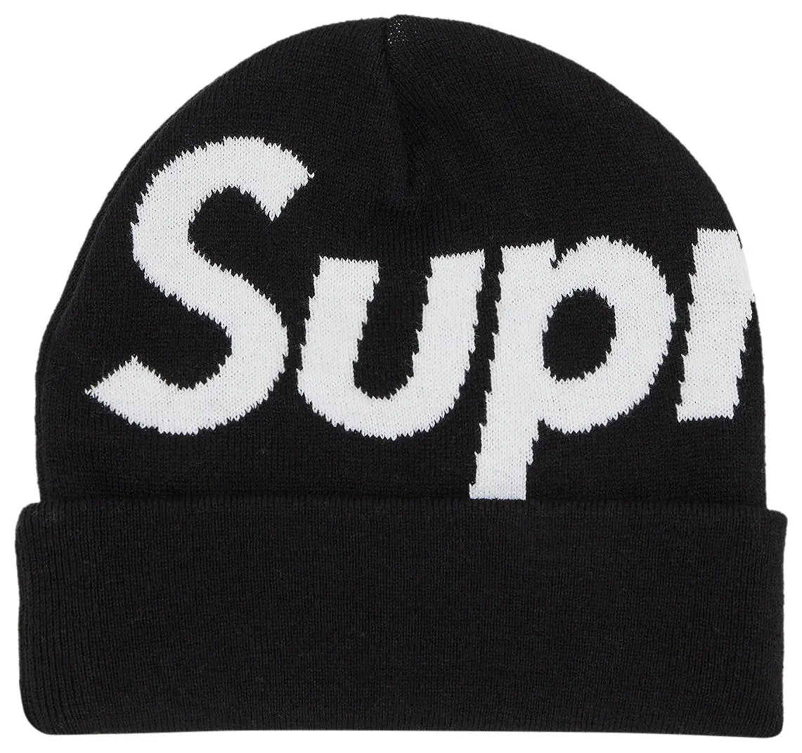 Supreme Big Logo Beanie (FW24) Black (CJ)