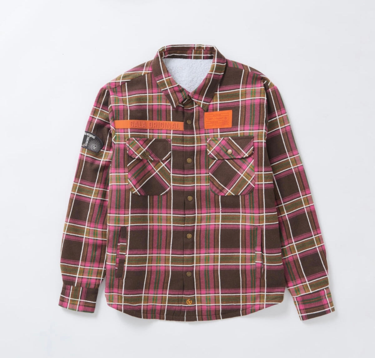 GALA - FACES FLANNEL OVERSHIRT