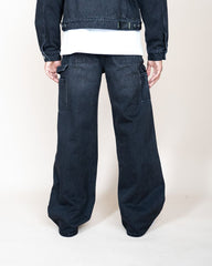 EPTM - DOUBLE KNEE PANTS - DARK DENIM