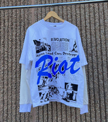 SYNDICATE - Riot" White/Blue