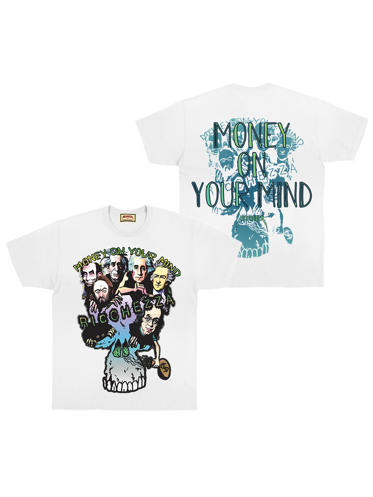 RICCHEZZA  - "Money on My Mind Tee" Short Sleeve Tee