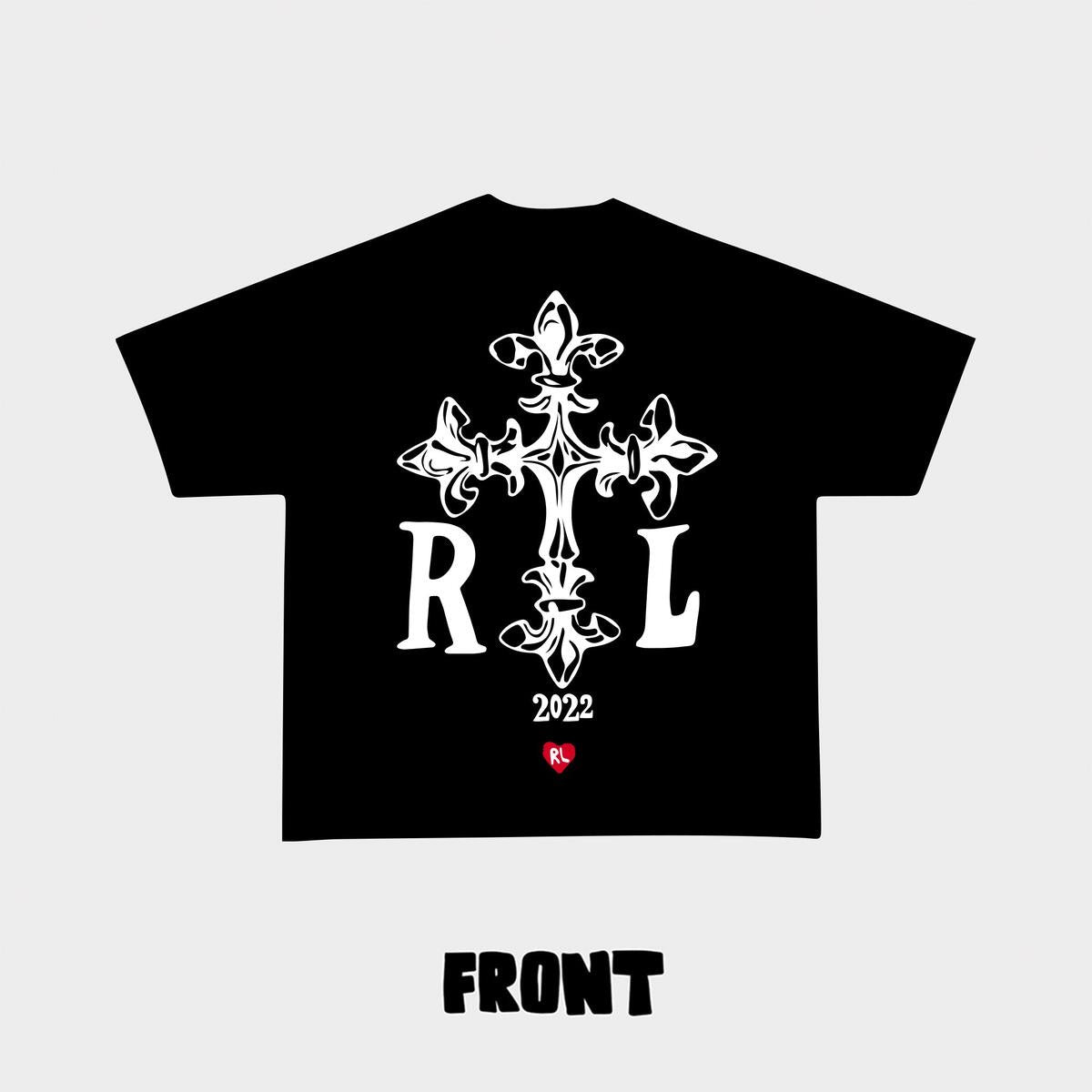 RED LETTERS - NOT CHROME BLACK TEE