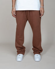 EPTM - PERFECT FLARE SWEATPANTS - BROWN