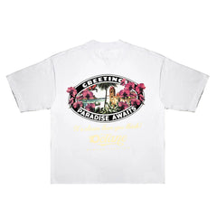 OCTANE “PARADISE AWAITS” T-SHIRT (WHITE)