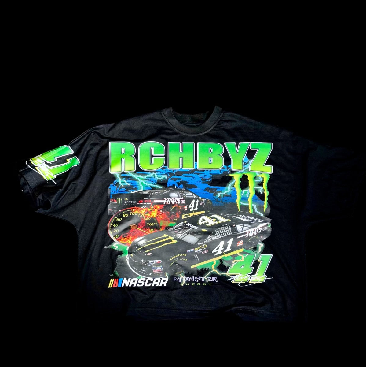 MadeByTrezz - Richboyz “Rack Racer” Oversized Heavyweight Tee