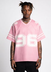 GUAPI - PINK Football Tee