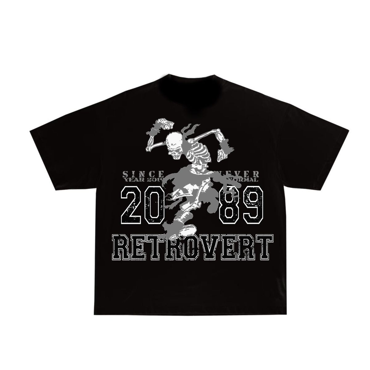 RETROVERT - UNIVERSITY SKELETON BLACK