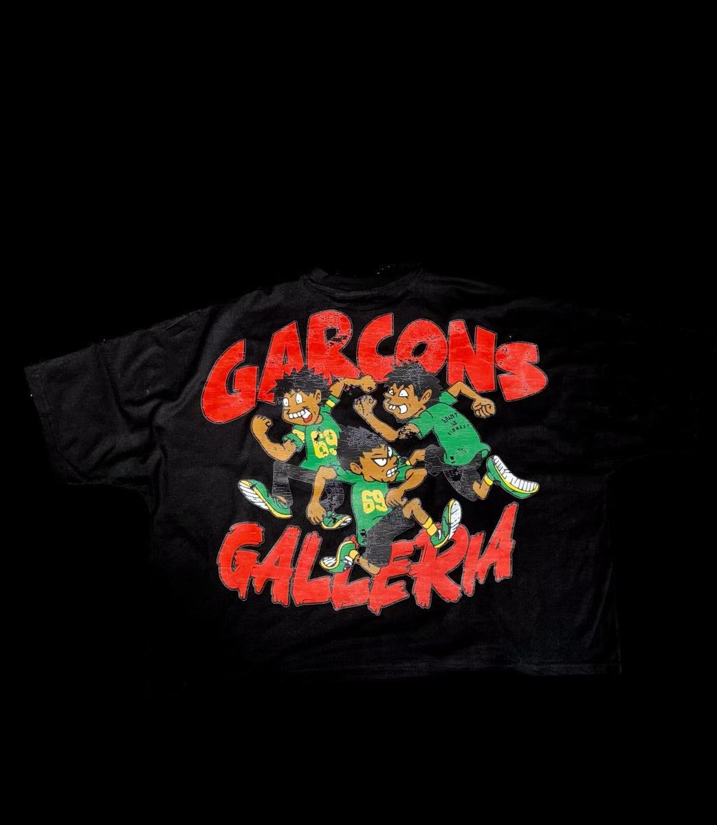 MadeByTrezz - “Garcons En Mouvement  “Galleria” Oversized Heavyweight Tee