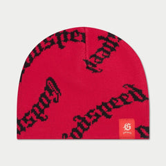 GOD SPEED - OG Logo Beanie Hat - RED