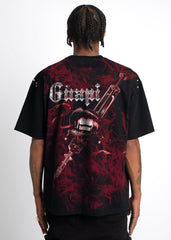 GUAPI - Blood Red Skull Tee