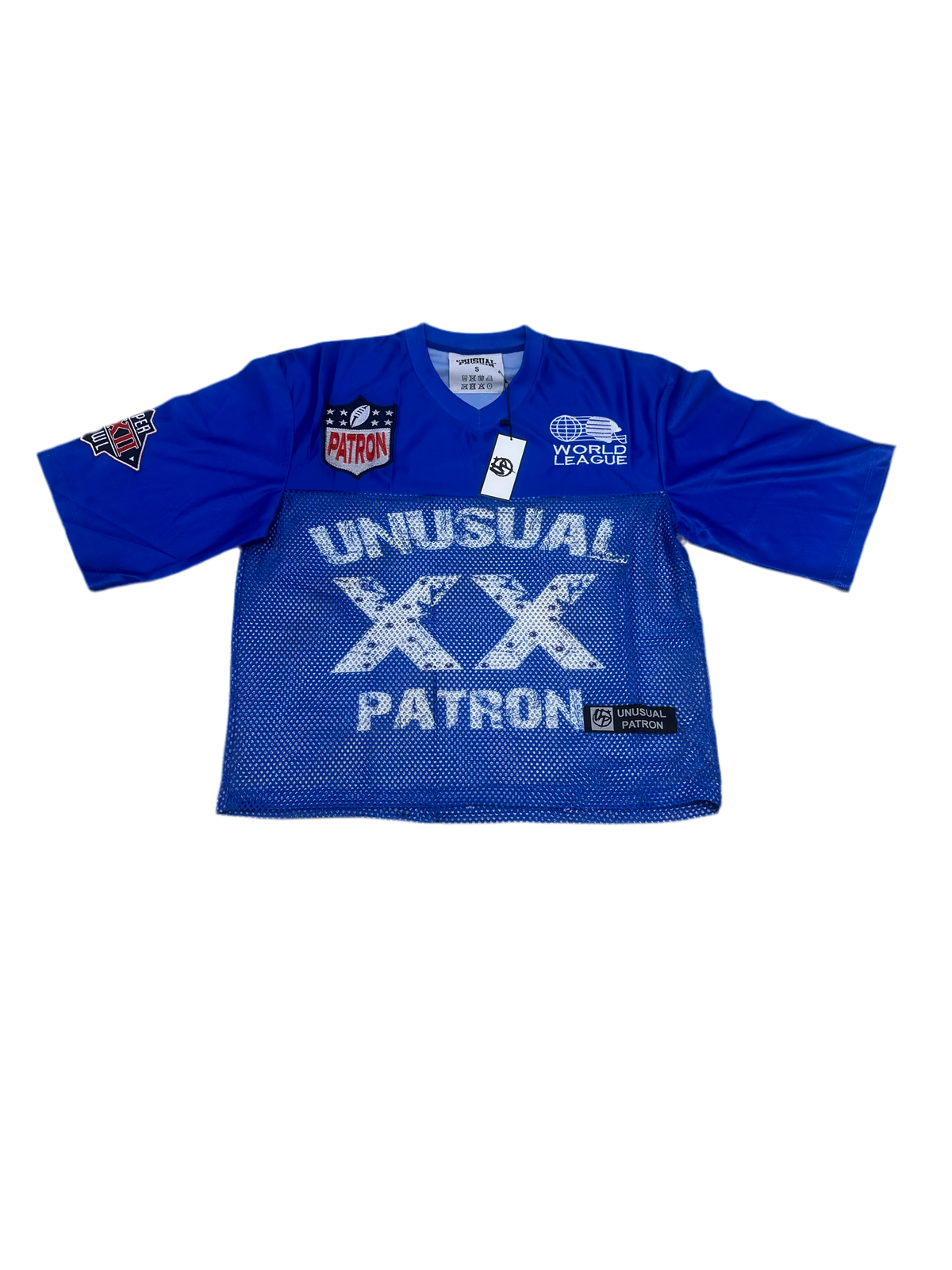 UNUSUAL PATRON - JERSEY -  BLUE