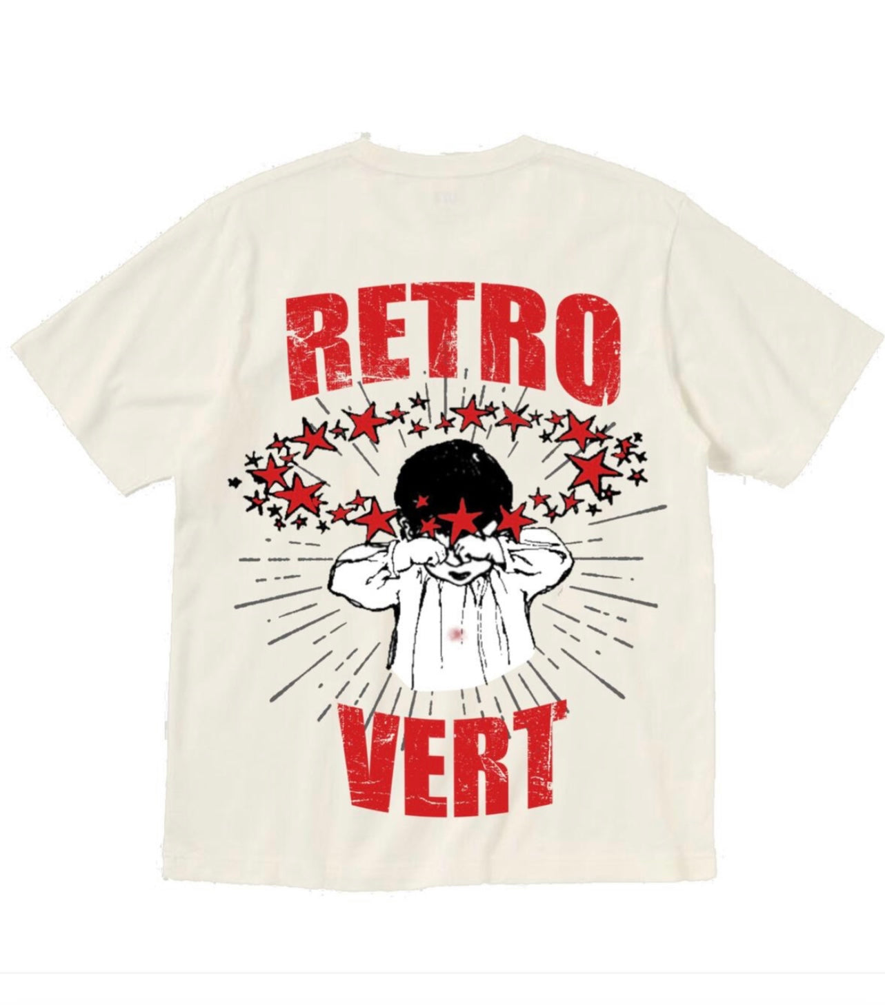 RETROVERT - Crybaby T-SHIRT - RED