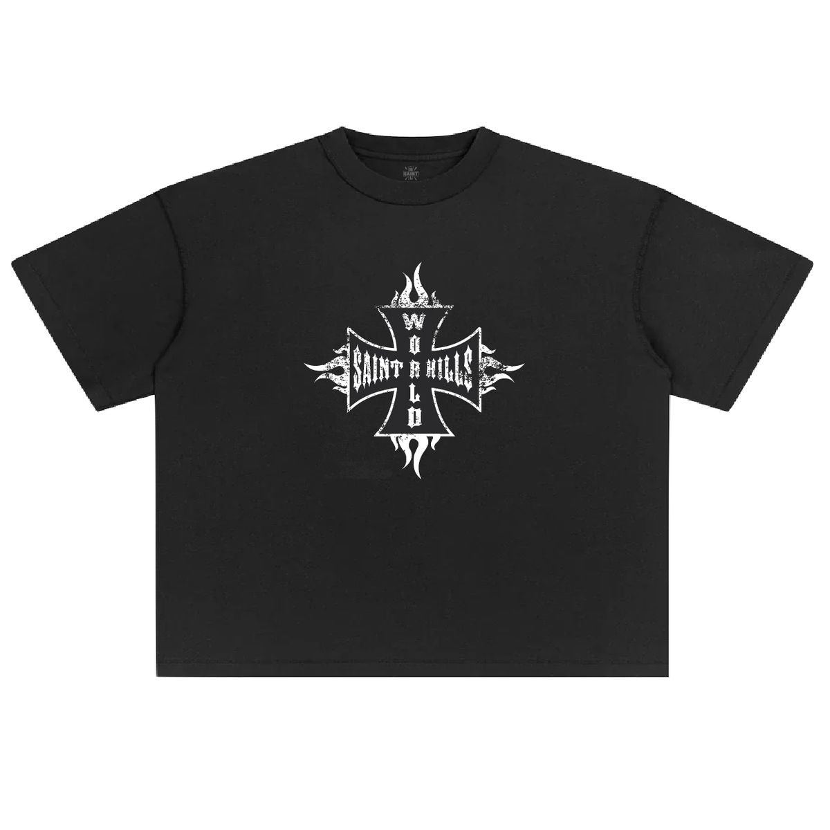 SH - CHOPPER WORLD T-SHIRT - BLACK