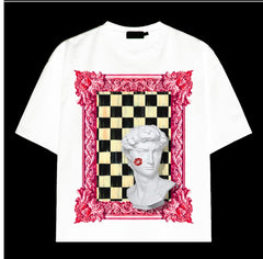 HERON COUTURE - LUXURY CHESS TEE