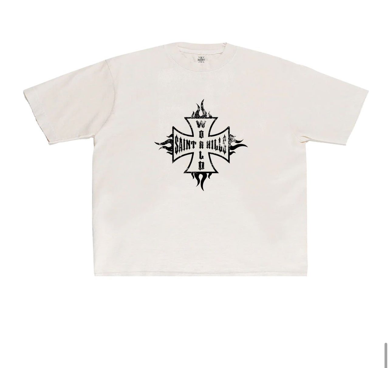 SH - CHOPPER WORLD T-SHIRT - WHITE