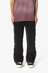 MNML - Crease Panel Sweatpants - Black