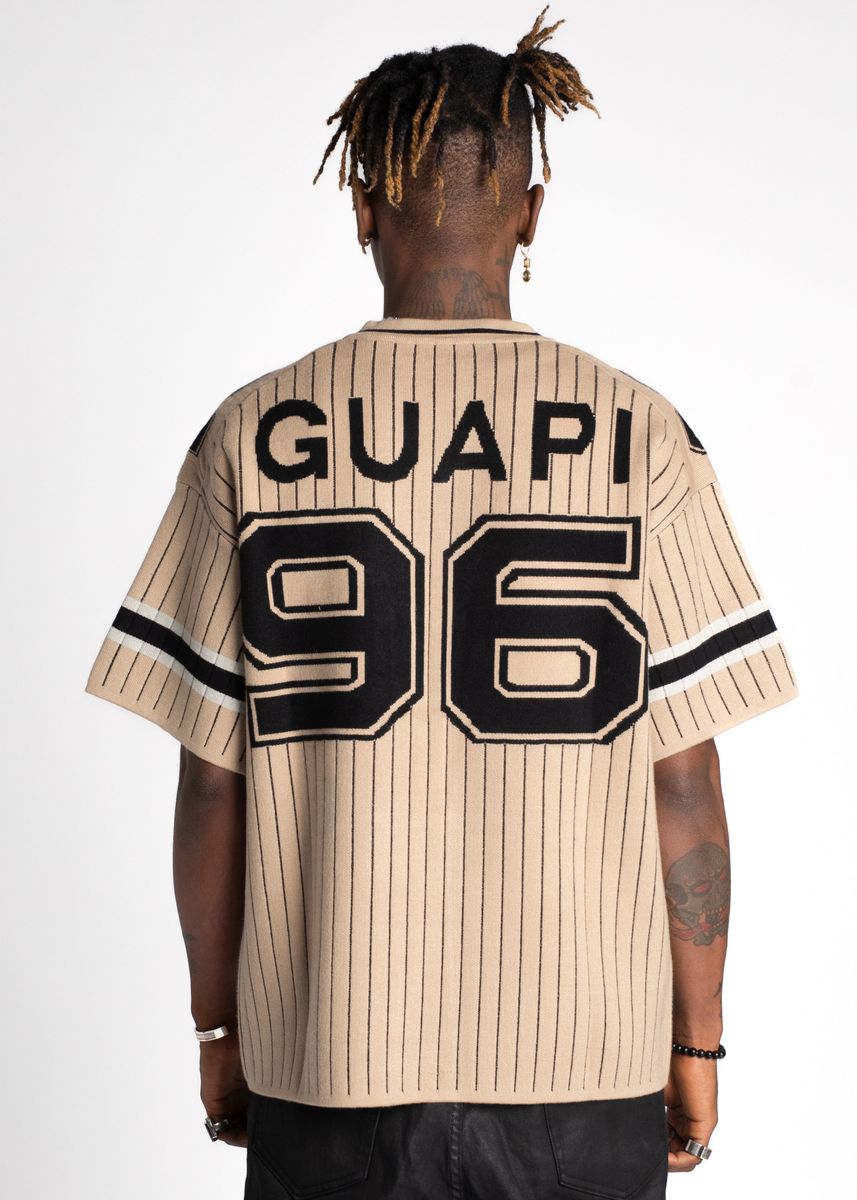 GUAPI - Khaki Football Tee