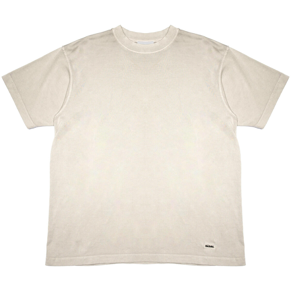 BASES - Vintage Dyed Tee - OFF White