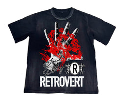RETROVERT - Search & Destroy T-SHIRT - BLACK