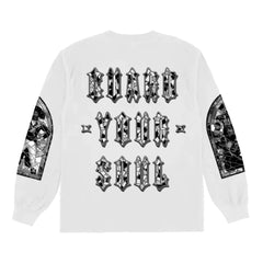 ANTO - LONG SLEEVE MOSIC - WHITE