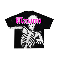MAXIMO - Skeleton Tee - Black