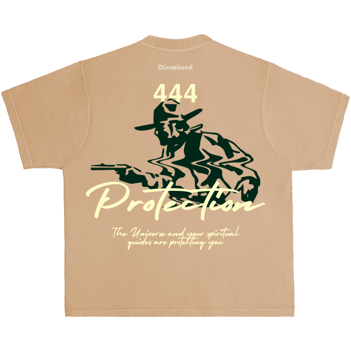 DISSMISSED - Protection 444 T-Shirt - Brown