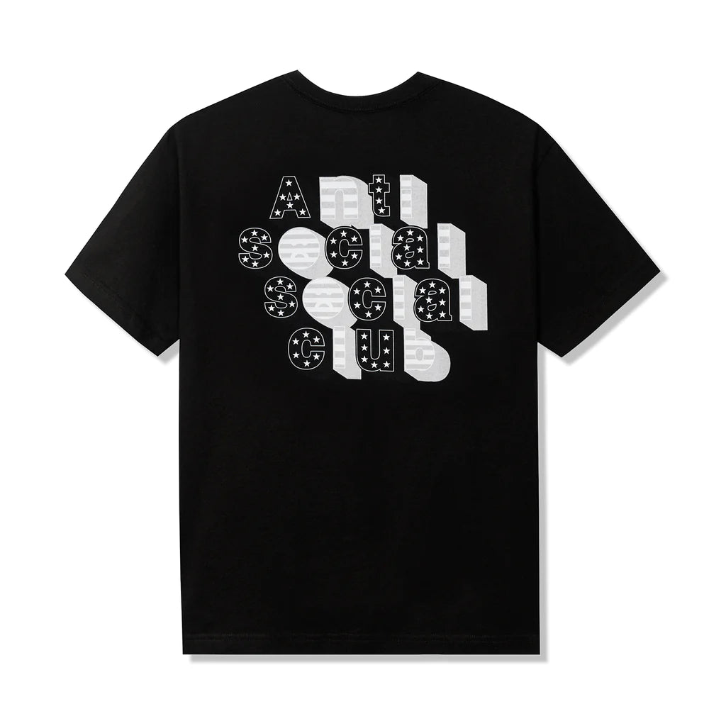 Anti Social Social Club Sign Me Up Black Tee