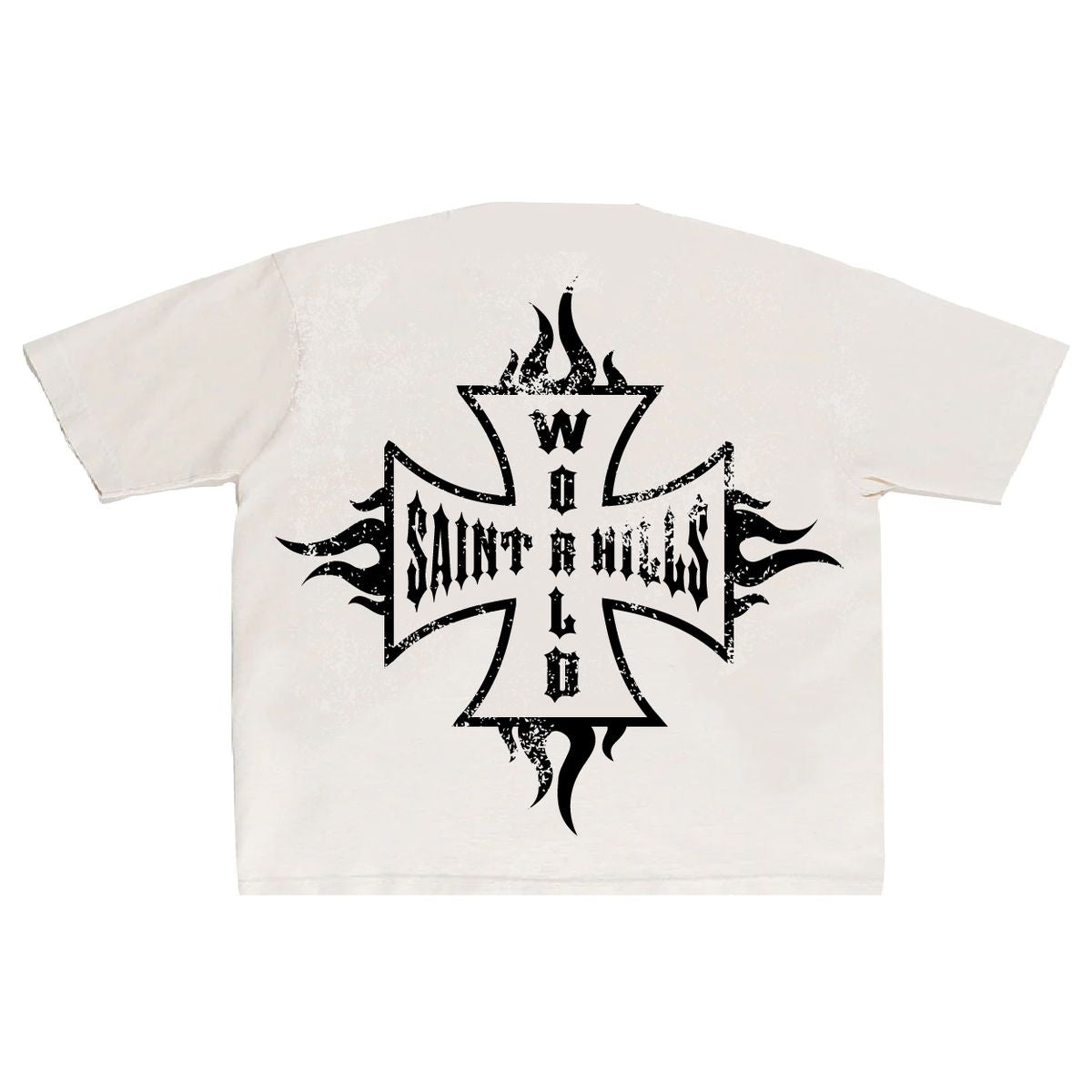 SH - CHOPPER WORLD T-SHIRT - WHITE