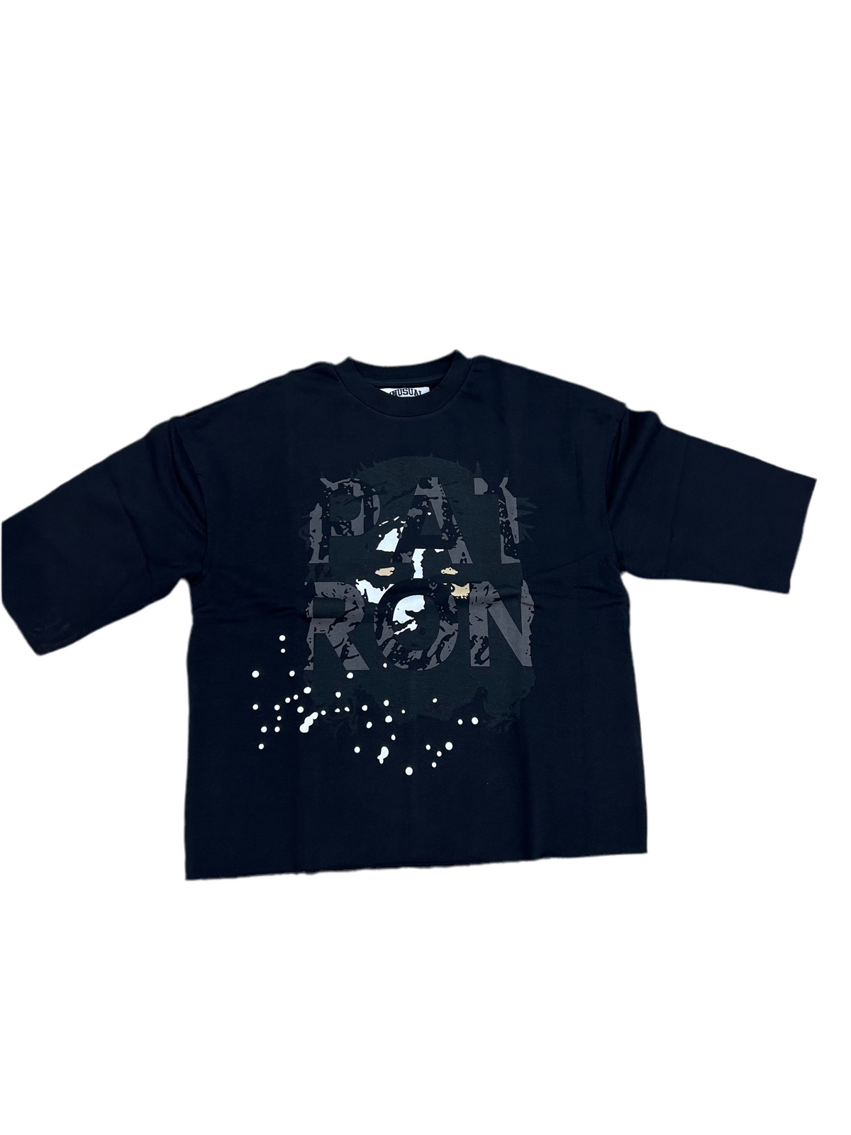 UNUSUAL PATRON - GOD TEE - BLACK