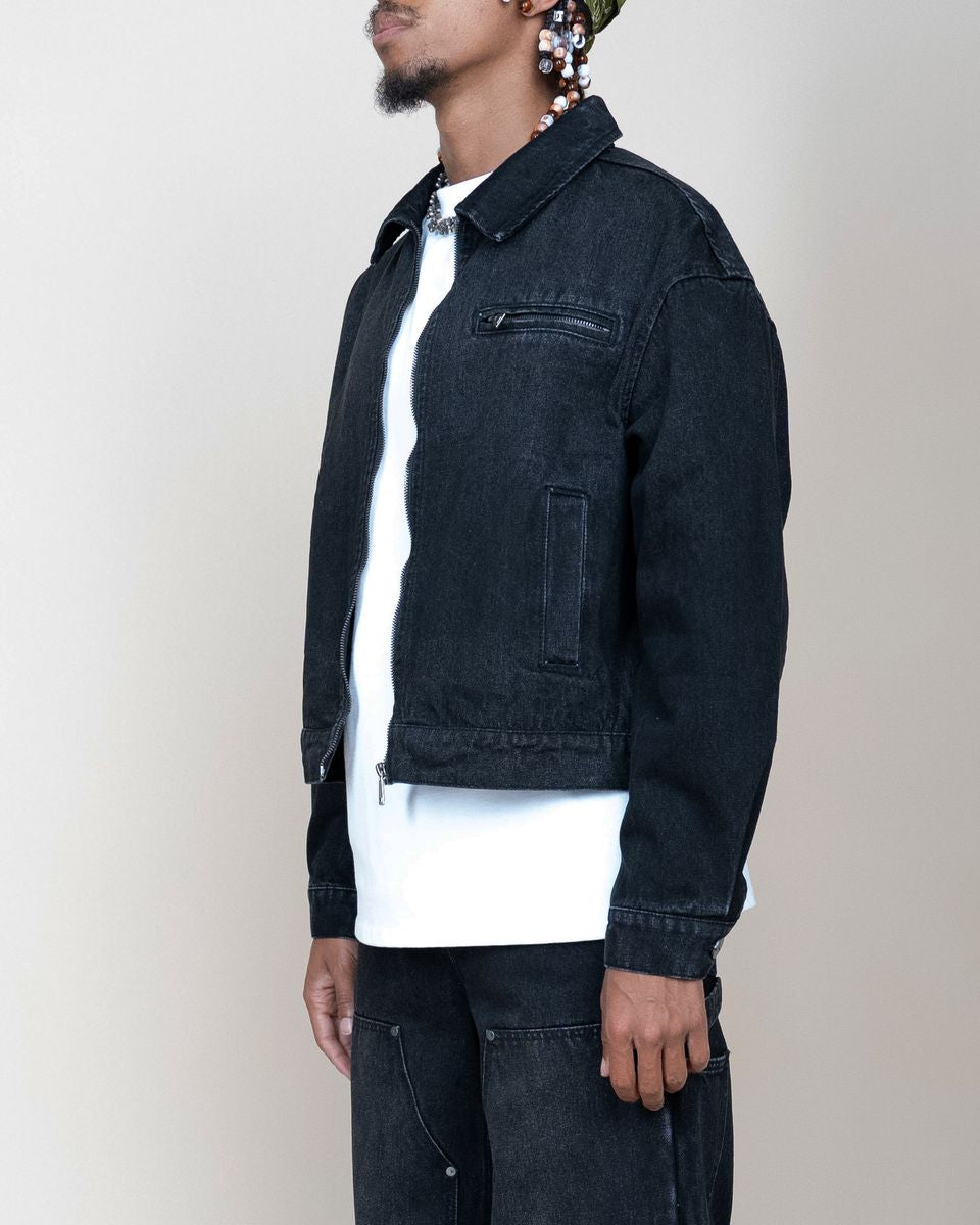 EPTM - DENIM SHACKET - DARK DENIM