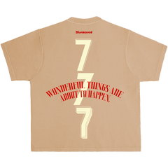 DISSMISSED - Luck 777 T-Shirt - BROWN