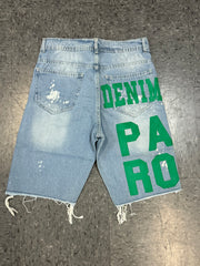 UNUSUAL PATRON - DENIM SHORTS