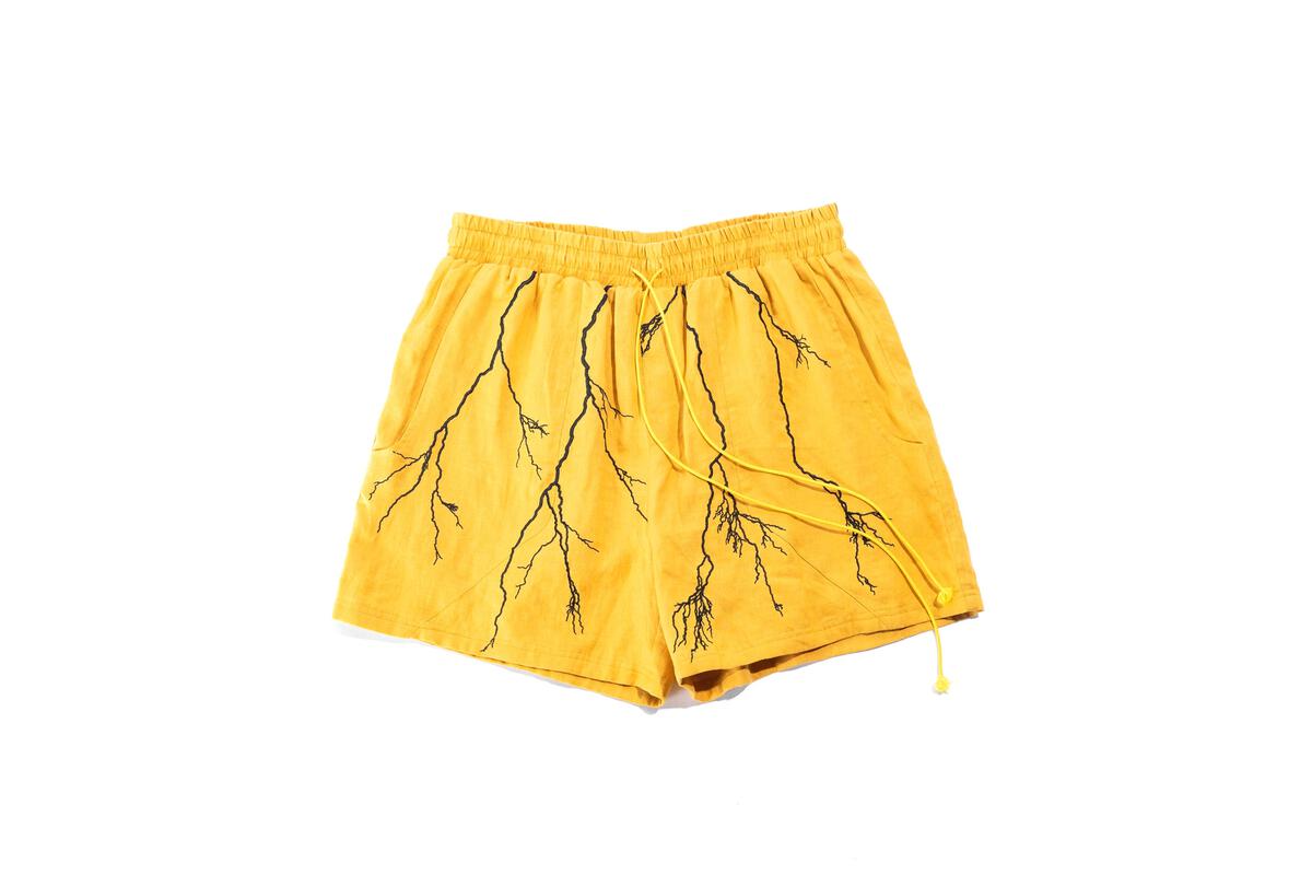 DSM - Lightning Shorts - yellow