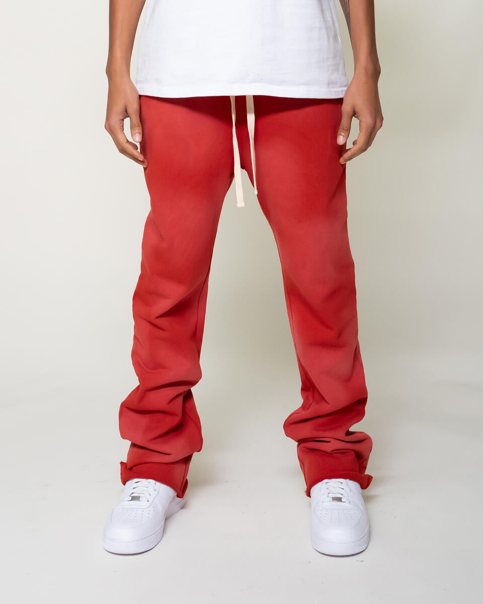 EPTM - SUN FADED SWEATPANTS - RED