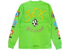 Chrome Hearts Matty Boy Sex Records L/S T-shirt Citrus (JW)