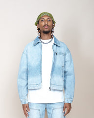 EPTM - DENIM SHACKET - DENIM BLUE