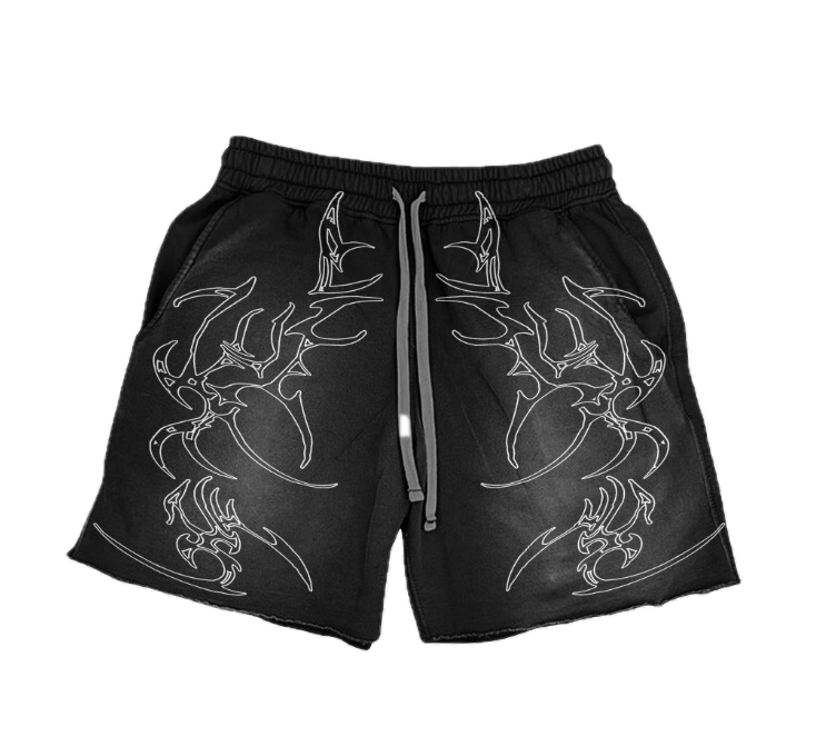 MAISON - Black Viper Shorts