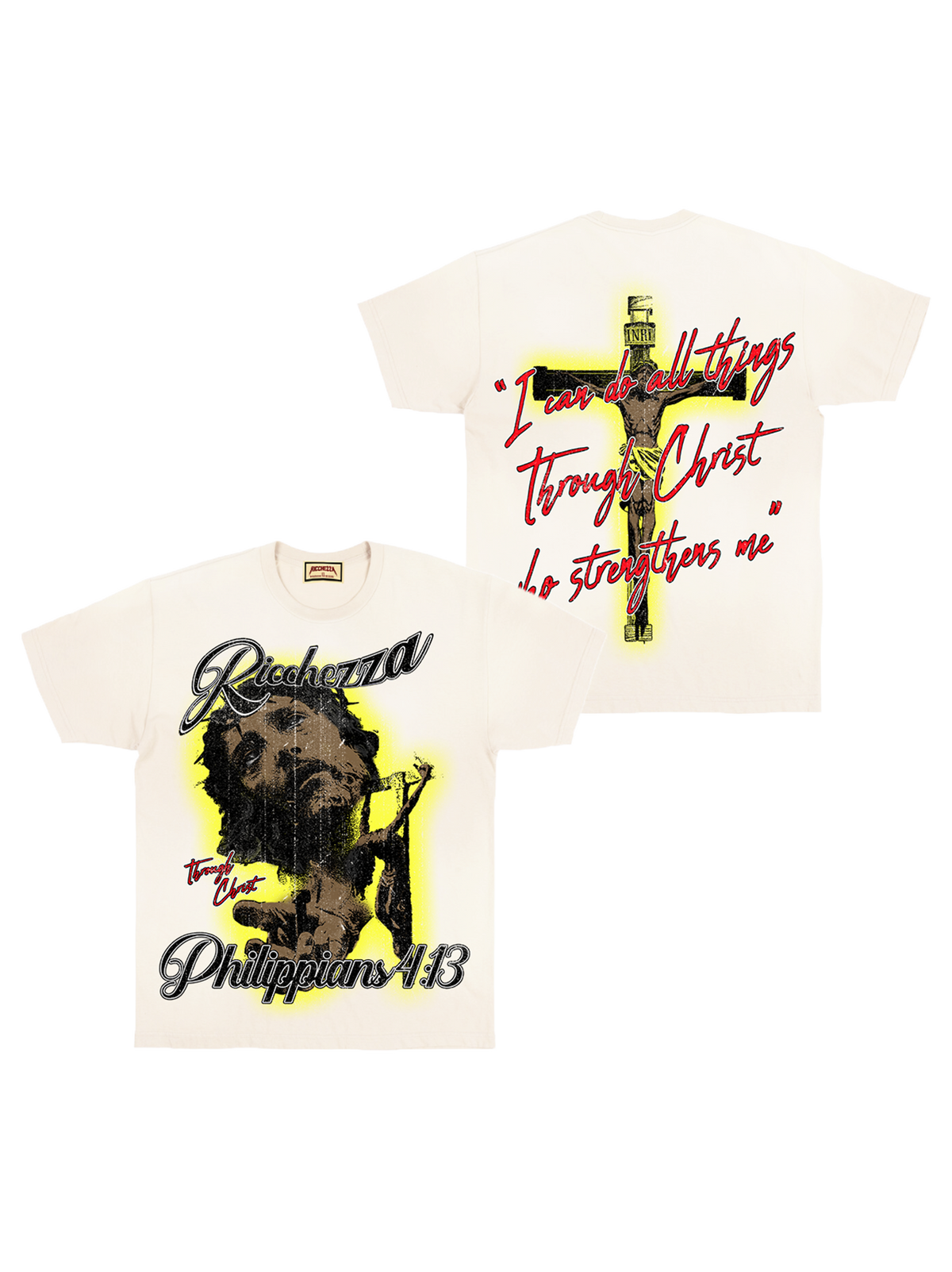 RICCHEZZA  - "Jesus Tour Worldwide" Short Sleeve Tee