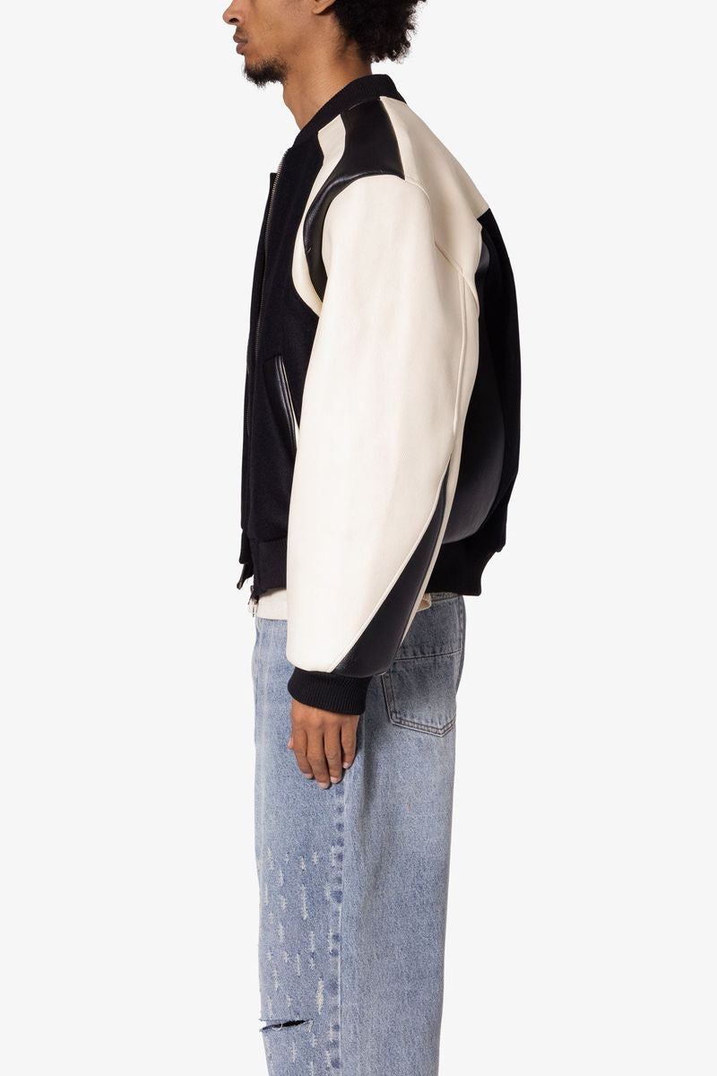 MNML - Varsity Mod Jacket - Black/White