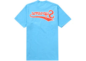 Supreme Backwards Tee Bright Blue (CJ)