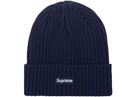 Supreme Overdyed Beanie (SS24) Navy (CJ)