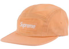 Supreme Washed Chino Twill Camp Cap (SS24) Peach (CJ)