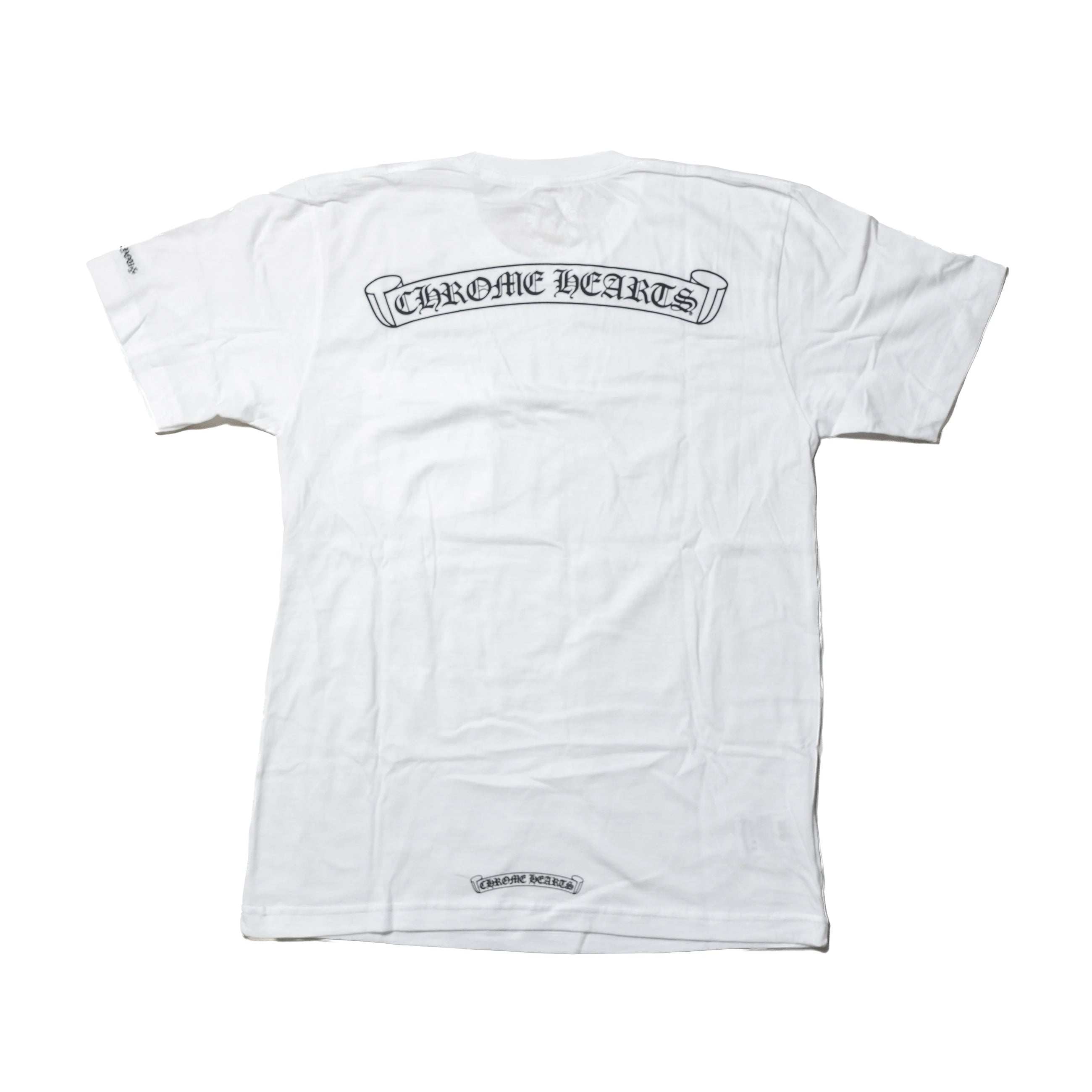 Chrome Hearts Scroll Logo T-shirt Black (JW)