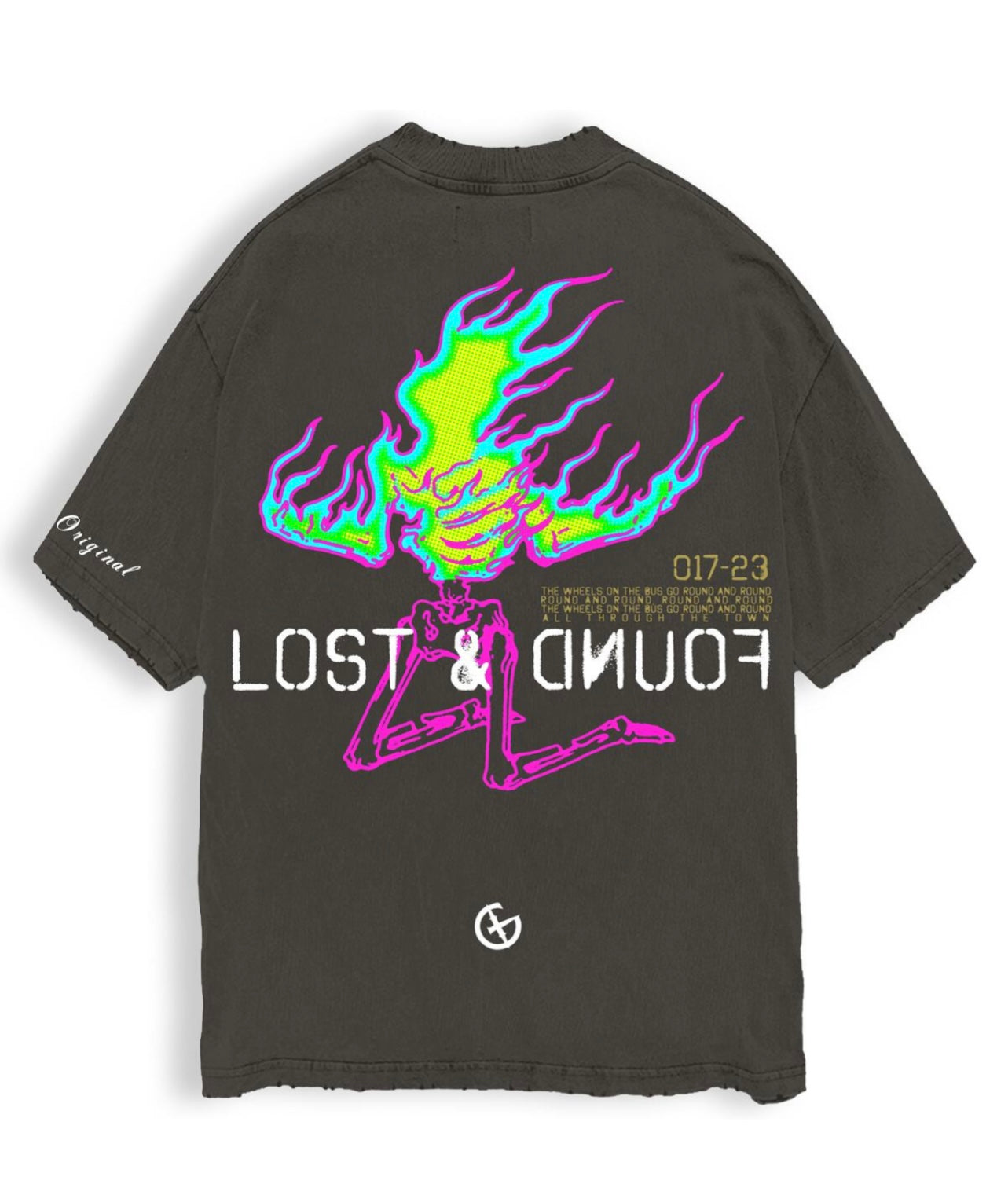 GALA - LOST & FOUND TEE - BLACK HAZE