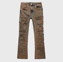 HOMME FEMME - Twilight Denim Spot Washed MOCHA