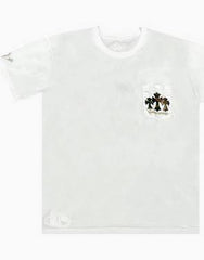 Chrome Hearts Horse Shoe Logo Pocket T-Shirt 'White/Camo' (BP)